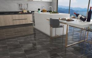 Wholesale Firebrick 400x400mm Dark Gray Glazed Matt Ceramic Rustic Tile For Living Room And Indoor Floor Wall Tile For Bathroom from china suppliers