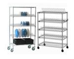 Chrome ESD Wire Shelving Unit Shelf Chrome ESD Wire Shelving Unit