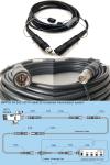 Tectical Armored SMPTE311M FUW-PUW SMPTE HDTV 3K.93C Hybrid fiber cable