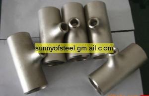 Wholesale ASTM A403 ASME SA-403 WP317L tee from china suppliers
