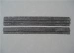 304N Stainless Steel Knitted Wire Mesh Black Customizable