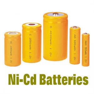 Wholesale Cordless Phone AA1000mAh NICD Battery Cells , 1.2V Rechargeable Batteries from china suppliers