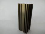 Champagne Bronze Extruded Aluminum Electronics Enclosure , Aluminum Window Parts
