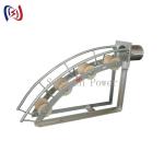 Cable Roller Pulley For Laying Cables Flexible Rotation MC Nylon Wheels 450mm