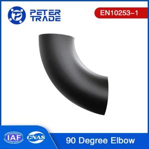 Wholesale EN10253-1 S235 S265 Carbon Steel 90 Degree Pipe Elbow SCH 5 To SCH XXS For Changing Directions of Piping Systems from china suppliers