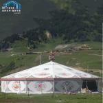 Colorful Octagonal Multi Sided Tent Flame Redartant UV Resistant