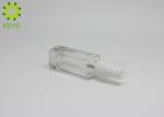 1 OZ 30ml Clear Glass Face Mist Bottle Square Shape Custom Service Acceptable