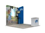 Folding Trade Show Booth Displays , Conference Exhibit Displays 3X3 No Plastic