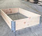 Recyclable Wooden Crate Box Foldable Coaming Box Durable Surrounding Hoarding