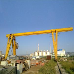 Wholesale A3 Single Beam Gantry Crane Steel Structure Cabin Control With Electric Hoist from china suppliers