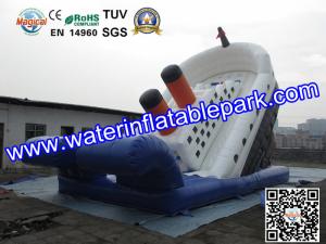 Wholesale Giant Titanic Inflatable Slide For Kids WaterProof And Fireproof from china suppliers