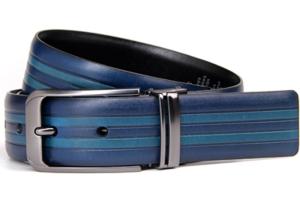 Wholesale Fashionable Embossed Leather Belt With Double Color Width 3.3cm from china suppliers