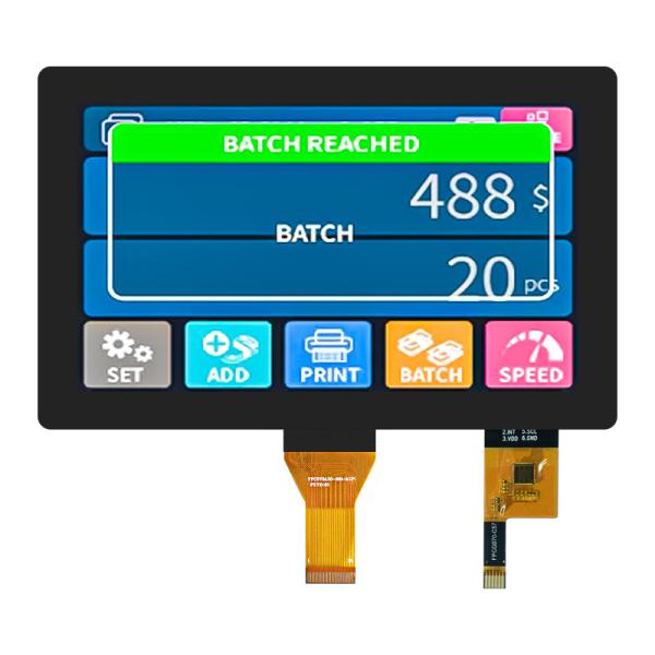 IPS 7 Inch Capacitive Touch Screen 350nits 7 Inch LCD Touch Display High