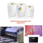 42 Dynes Double Corona Treatment Thermal Roll Matte Laminating Film for Hot