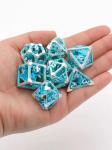 Hot selling Polyhedral Luminous Night Light In The Dark led Dice Set