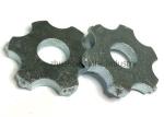 Standard 6 Tips Carbide Tipped Milling Cutters For Grinders , Line Removers