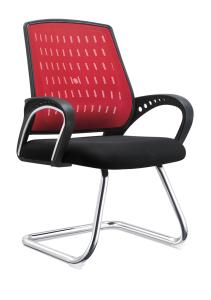 Wholesale Red And Black Office Visitor Chairs For Customer High Durability Eco Friendly from china suppliers