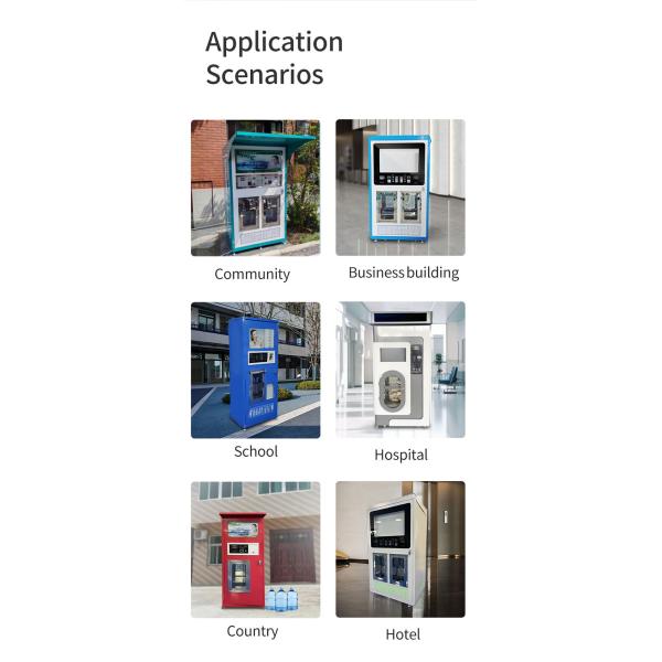 Self-service Reverse Osmosis 1600 Gallon IC Card Drinking Water Vending Machine and Water Vending Machine