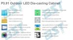 High Resolution P3.91 Outdoor Led Video Display Hire Led Screen , Waterproof