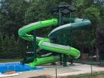 OEM Water Amusement Park Ride Party Equipment Commercial Fiberglass Water Slide