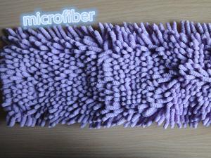 Wholesale Big chenille blue polyester household cleaning fabric blue mop pad 13*47 from china suppliers