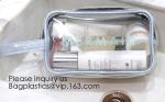 Clear Transparent Plastic PVC Bags Travel Makeup Cosmetic Bag Toiletry Zip Pouch