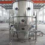 Pharmaceutical Lab Use Mini Fluid Dry Bed Granulator Vertical Fluidized Bed