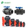 Buy cheap Plastic Irrigation Union PVC CPVC UPVC Flexible Ball Valve with Straight Through from wholesalers