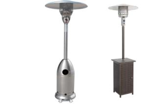 Wholesale Outdoor Silver Flexible Propane Gas Electric outdoor mushroom patio heater from china suppliers