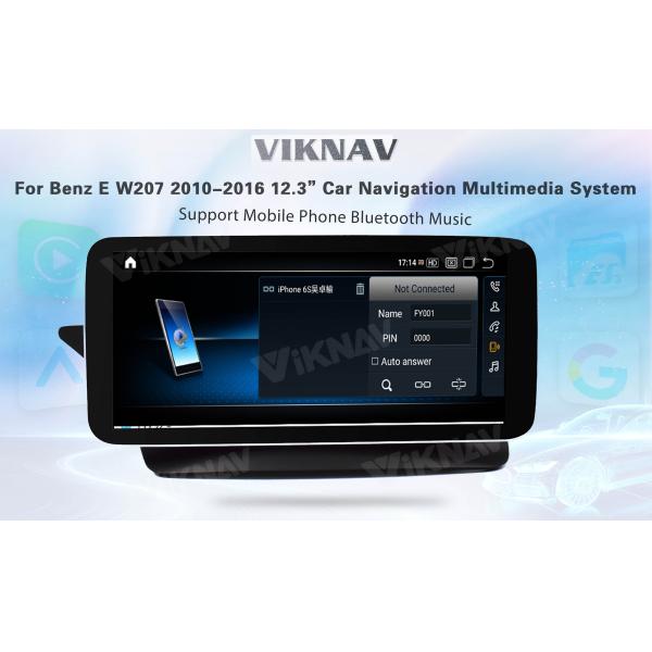 Viknav 12.3 Inch Android Car Radio For Mercedes Benz E W207 2010-2016 GPS Navigation DVD Multimedia Player(NTG4.0)