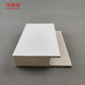 Wholesale White Cape Wpc Door Frame Flat Casing J-channel Smooth Surface Wpc Moulding from china suppliers