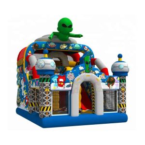 Wholesale Out Space Inflatable Bouncy Castle Slide Combo Jumper 1 Year Warranty from china suppliers