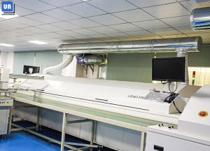 Wholesale PLC PC Hot Air SMT Reflow Soldering Machine With 10 Heating Zones from china suppliers