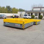 Motor Power 17 Tons Load Battery Transfer Trolley For Concrete Handling