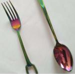 Stainless Steel Flatware PVD Coating Machine, SS forks and spoon Gold Plating