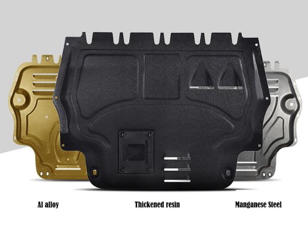 Auto Universal Car Exterior Accessories Heavy Duty Trouble Free Black Steel Skid