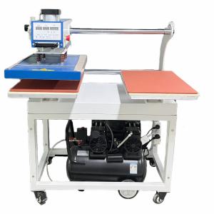 Wholesale Textile Ink Heat Press Machine 40*60cm Double Station DTF Semi-Automatic Andemes 160KG from china suppliers