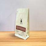 Empty Raw Coffee Bean Bags Packaging Vmpet Composite Square Bottom Bag One Way
