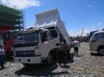 Light Mining Dump Truck / 8 Ton Tipper Truck 4x2 Driving Mode With LHD