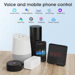 Tuya Zigbee switch No Neutral Wire100-250v Voice App Alexa Google Home No
