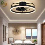 JYLIGHTING 5 Blades LED Ceiling Fan with Lighting LED Remote Control Fan Light