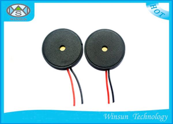 High Sound Pressure Mirco Piezo Buzzer 13 * 2.5 mm External Drive Wire Used in