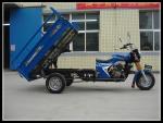 Blue Motorcycle Cargo Moped 3 Wheel Motorized Tricycle 550KG Loading Capacity