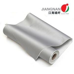 Wholesale 0.4mm Fire Protection Grey Polyurethane Fiberglass Cloth Used For Fire And Smoke Curtains from china suppliers