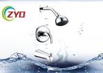 Hotel Shower Head Systems , Wall Mounded Hand Shower Set 304 SS Material