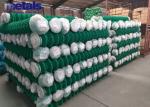 Green Plastic Coated Chain Link Security Wire Fence For Garden And Park Fence