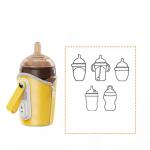 Heat Resistant Portable Baby Milk Warmer 55 Degree Xf Bh Fast Heating