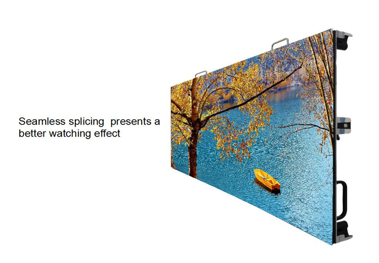 SMD P4 Outdoor Led Screen , Big Viewing Led Video Panel White LED Lamp Type