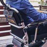 Disabled ISO13485 36km Multifunction Foldable Electric Wheelchair