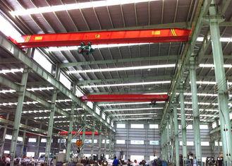 Heavy Duty Single Beam Overhead Crane Lifting Devices For Plant Stockyard Yello
